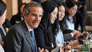 그로시 IAEA 총장 "이란 우라늄 농축 중단 기간, 정치적 결정&hellip;한국, 핵 확산 조장 않는다고 보장해야"