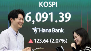 코스피, 6,000선 재돌파 마감&hellip;코스닥도 2%대 상승