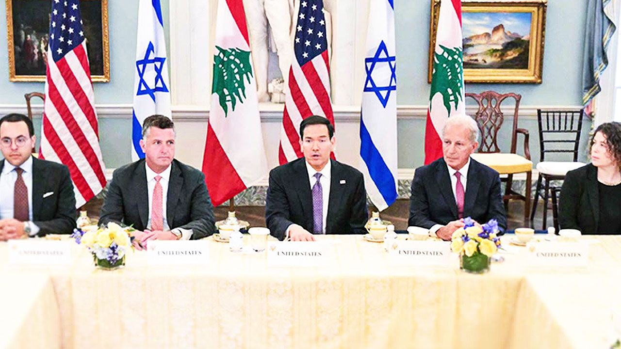 이스라엘·레바논 33년 만에 회담…'휴전</font>'은 불투명