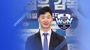 박철우 감독, 대행 꼬리표 떼고 '정식 사령탑' 됐다