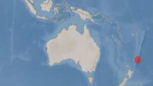 뉴질랜드 타우랑가 북동쪽 해역서 규모 6.0 지진