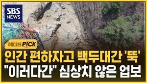 [에디터픽] 인간 편하자고 백두대간 '뚝'.."이러다간" 심상치 않은 업보, 한전 대답은