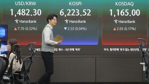 코스피, 종전 협상 불확실성&middot;유가 상승에 하락 전환