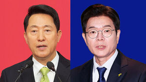 국힘 서울시장 후보 오세훈&hellip;정원오 "정책 경쟁"