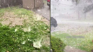 굉음과 함께 '우수수'&hellip;"포탄인 줄" 아수라장