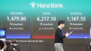 코스피, 미&middot;이란 긴장 다시 고조 속 6,210대 강보합&hellip;코스닥은 하락