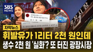 [자막뉴스] 생수를 2천 원에?..바가지 논란 터지자 황당 해명