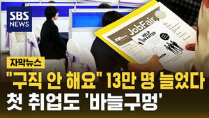 [자막뉴스] 세대 거듭할수록 느는 '쉬었음 청년'&hellip;20년 사이 3배 가까이 뛰어 22만 명에 달해 "청년고용 위기 이어져"