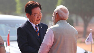 이 대통령, 오후 한-인도 비즈니스 포럼&hellip;이재용&middot;정의선 등 참석