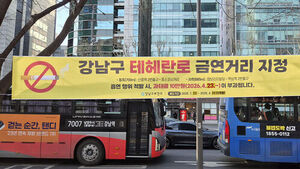 23일부터 강남 테헤란로 신규 금연거리 단속&hellip;적발 시 10만 원