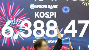 "전쟁보다 실적"&hellip;코스피 6,388 '사상 최고' 찍었다