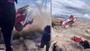 코너 꺾다 중심 잃고&hellip;날아간 경주차에 사망 사고