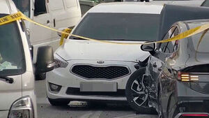 전북 전주서 차량 5대 연속 추돌&hellip;운전자 '급발진' 주장