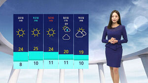 [날씨] 황사 물러갔다&hellip;남해안&middot;제주는 오전까지 비