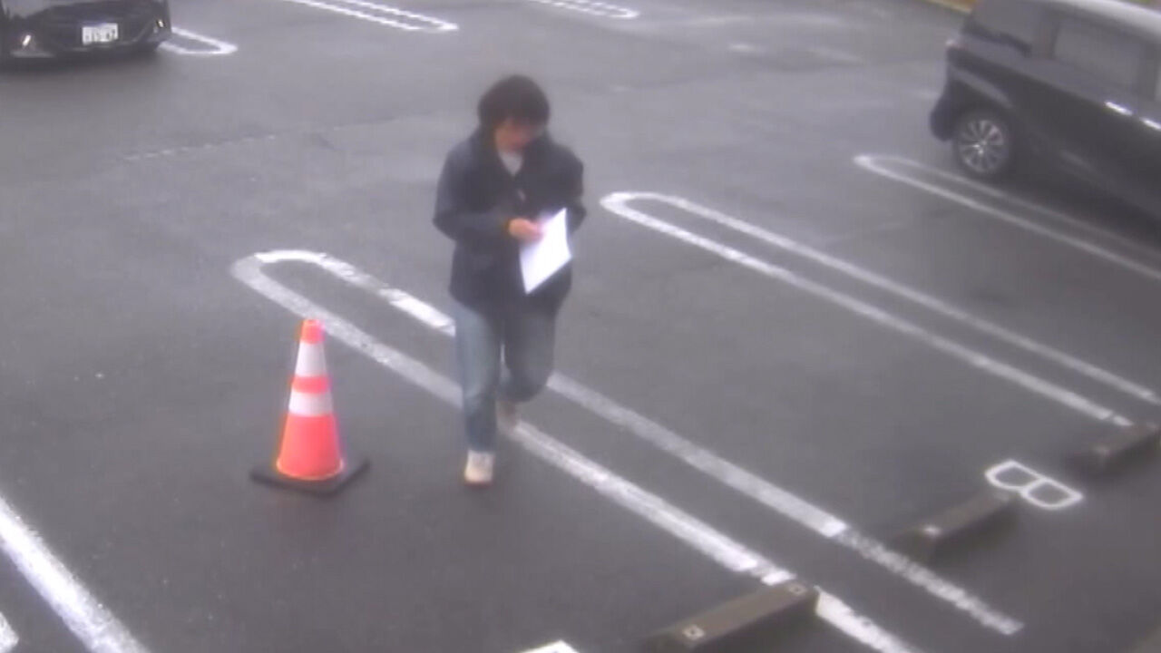 CCTV에 찍힌 계부의 모습