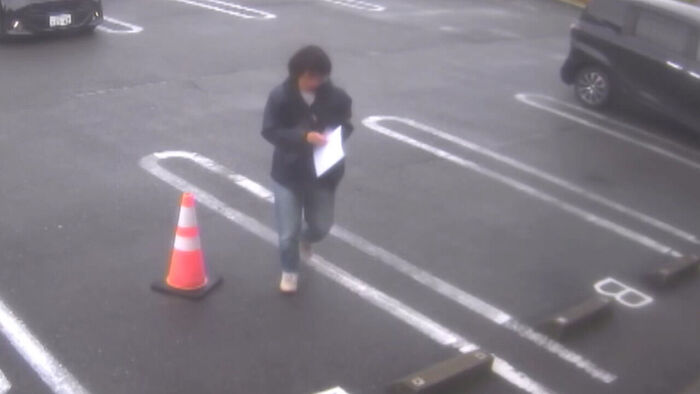 CCTV에 찍힌 계부의 모습