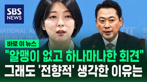 [바로이뉴스] "알맹이 없고 하나마나한 회견" 그래도 '전향적' 생각한 이유는