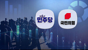 정당 지지율 민주 48% 국힘 20%&hellip;PK도 41 대 28