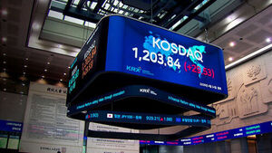 반도체 훈풍에 코스닥도 '활짝'&hellip;25년 만에 1,200 돌파