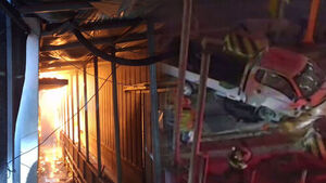 제주 돼지 농가 '활활'&hellip;고속도로 '만취 운전' 사고