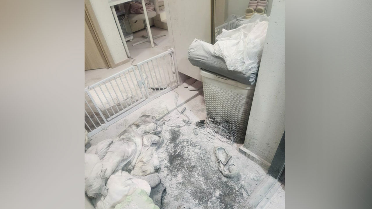 경기 남양주시 한 아파트, 전동 킥보드 충전 중 폭발 사고