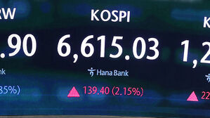 코스피 '7천피' 보인다&hellip;증시 시가총액 첫 '6,000조'