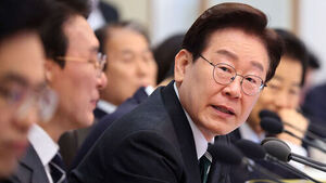 이 대통령 "1분기 GDP 성장률, 5년 6개월 만에 최고치&hellip;성장력 유지 총력"