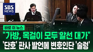 [바로이뉴스] "가방, 목걸이 모두 알선 대가"&hellip;'단호' 판사 발언에 변호인단 '술렁'