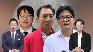 [여담야담] 하정우 '파란 점퍼' 입고 부산 출격&hellip;박민식&middot;한동훈 일제히 견제