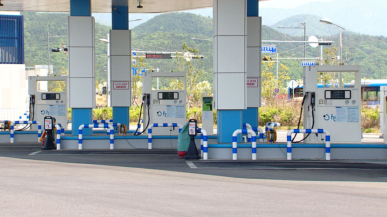 수소버스 400대 들인다는데…충전소 단 1곳, 대란 우려