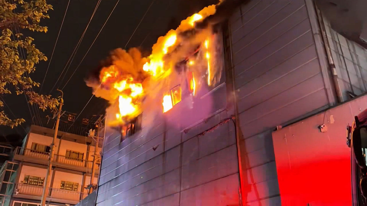 경기 남양주 자원순환시설 화재