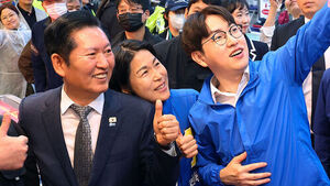 정청래, 사흘째 영남 공략&hellip;전재수&middot;하정우와 부산 최고위
