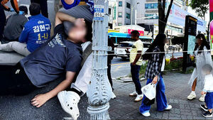 "횡단보도 건너다가 두개골 골절"&hellip;초등생 목 조른 정체