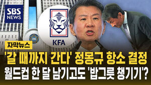 [자막뉴스] '갈 때까지 간다' 정몽규 항소 결정&hellip;월드컵 한 달 남기고도 '밥그릇 챙기기'?