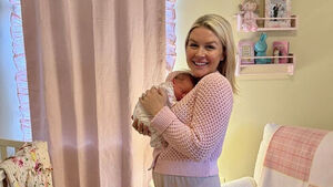 둘째 딸 출산소식 알리는 레빗 백악관 대변인
[레빗 대변인 SNS 캡처]