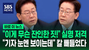 [바로이뉴스] "이게 무슨 잔인한 짓!" 실명 저격&hellip;"기자 눈엔 보이는데" 칼 빼들었다
