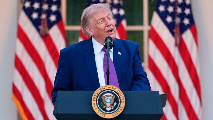 US President Donald Trump