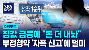 [D리포트] 집값 급등에 "돈 더 내놔"&hellip;부정 청약&middot;불법 전매 '자폭 신고'에 덜미