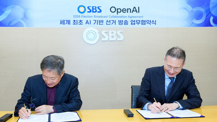SBS x OpenAI, 사상 최초 '실시간 AI 선거 방송' 협약
