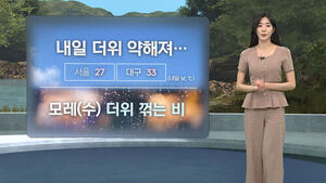[날씨/XR] 서울 27도&middot;대구 33도&hellip;수요일 '더위 꺾는 비'
