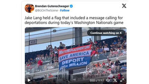 MLB 구장에 백인우월주의 현수막&hellip;주동자 구장 출입 금지