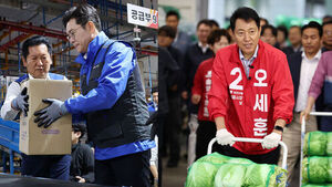 정원오 동서울우편집중국&middot; 오세훈 가락시장&hellip;서울시장 선거운동 돌입