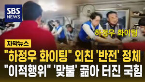 [자막뉴스] "하정우 화이팅" 외친 '반전' 정체&hellip;"이적행위" '맞불' 곪아 터진 국힘