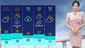 [날씨] 곳곳에 약한 비&hellip;전국 공기질 '깨끗'