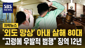 [자막뉴스] '외도 망상' 아내 살해 80대&hellip;"고령에 우발적 범행" 징역 12년