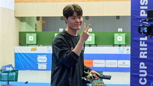 사격 홍수현, 뮌헨 월드컵 10ｍ 공기권총 금메달