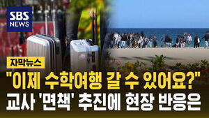 [자막뉴스] "이제 수학여행 갈 수 있어요?"&hellip;교사 '면책' 추진에 현장 반응은