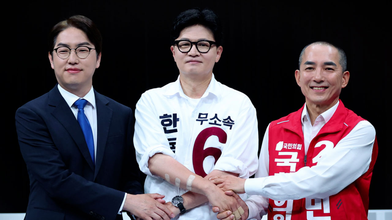 하정우·박민식·한동훈 첫 TV토론…네거티브 공방