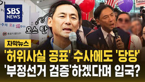 "부정선거 검증하겠다"며 입국&hellip;허위사실 공표 수사에도 '당당'
