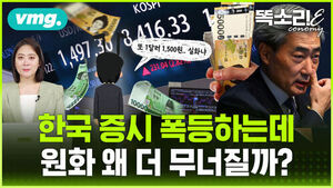 [똑소리E] 코스피 8400선, 수출은 역대 최대&hellip;그런데 왜 원화는 계속 무너지나